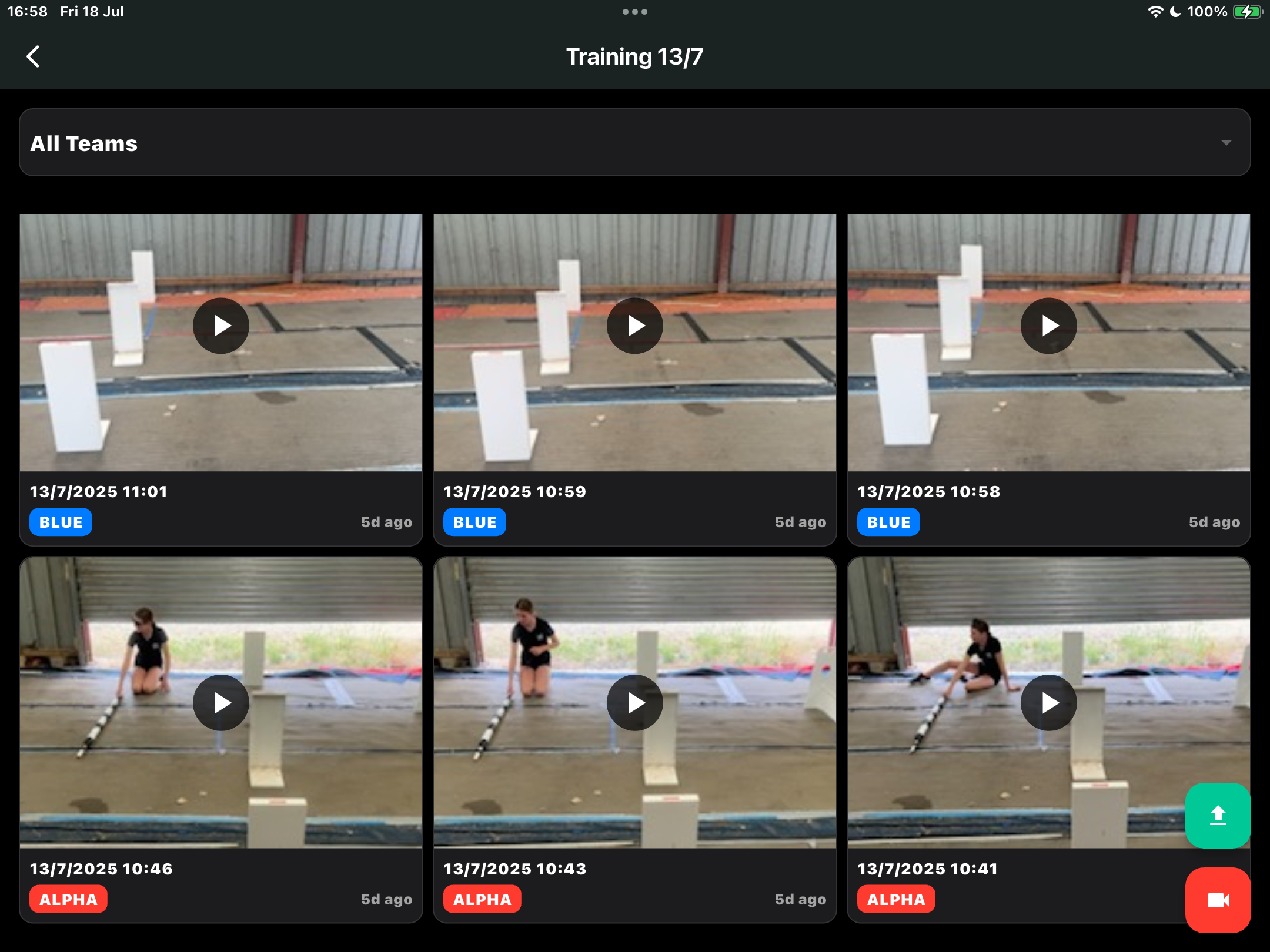 Video Library Interface
